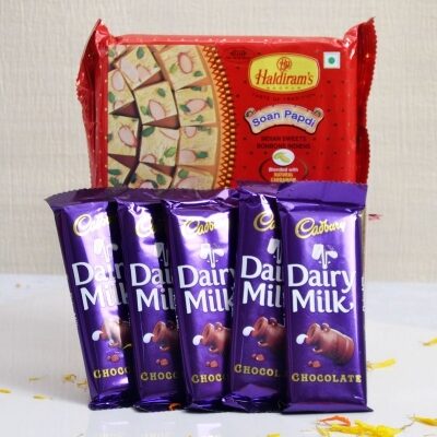 Dairy Milk Chocolates With Soan Papdi