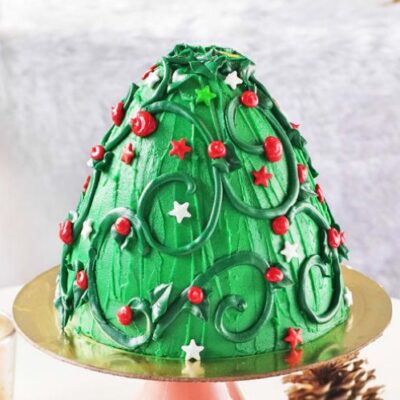 Xmas Tree Chocolate Cake (1 kg)