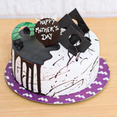Precious Mother Love Half Kg Choco Vanilla Cake